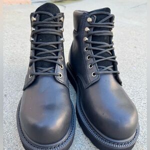 Mens Leather Waterproof Composite Toe